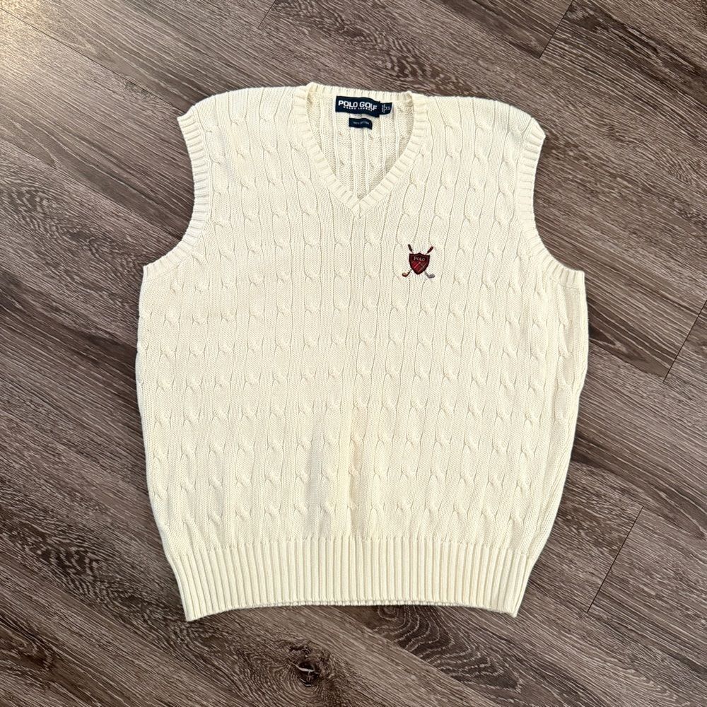 Polo Golf Men’s Vintage Sweater Vest